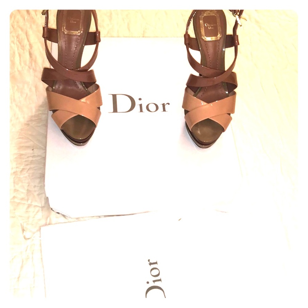 Dior Strappy Platforms